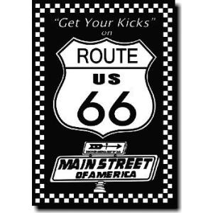 ルート66【Route 66】【ブラック】ポスター！アメリカ〜ンなポスターが勢揃い！お部屋をカスタム...
