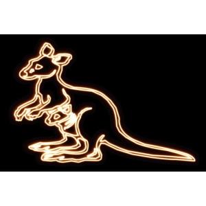 【ネオン】カンガルー【かんがるー】【オーストラリ...の商品画像
