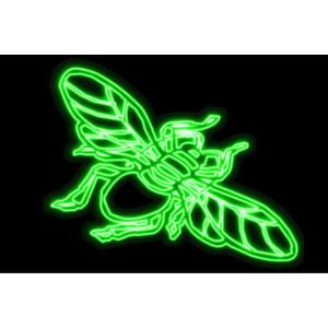 【ネオン】ハチ【はち】【蜂】【ハエ】【蝿】【蠅】...の商品画像