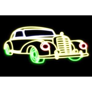 ネオン 車 48 くるま クルマ カー Car 自動車 ディーラー アメ車 外車 ネオンライト 電飾 Led ライト サイ 57zak021 いしだ屋