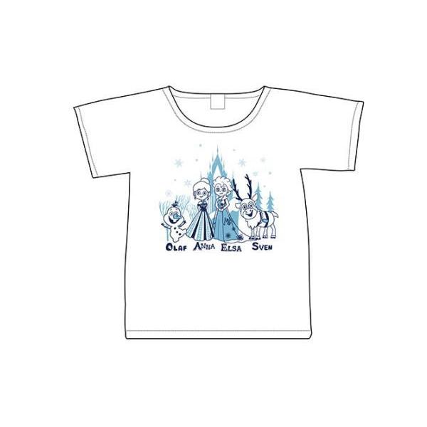 【ディズニープリンセス】Tシャツ【M】【みんなWH】【アナと雪の女王2】【アナ】【エルサ】【オラフ】...