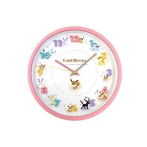 壁掛け時計 アイコン ウォールクロック ポケットモンスター ポケモン イーブイフレンズ ティーズファクトリー Tjs 雑貨 アートの通販店 ベルコモン 通販 Yahoo ショッピング