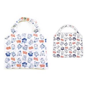 【オサムグッズ】【OSAMU GOODS】エコバッグ【フェイス総柄】【ドーナツ】【オサム】【カラフル】【キャラクター】【ショッピングバッグ】【買い物】