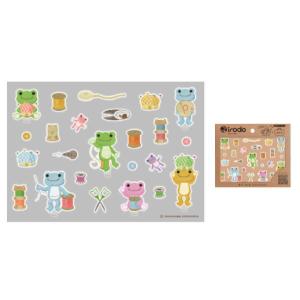 ノンアイロンステッカー わっ