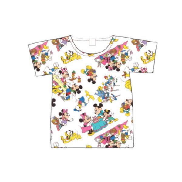 スモAWDS7157【ディズニーキャラクター】Tシャツ【L】【パターン】【ミッキーマウスとフレンズ】...