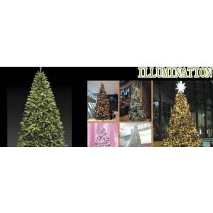 7zak125【2012新作クリスマスグッズ】クリスマスツリー【10M】☆イルミネーションと組み合わせると素晴らしい演出ができます♪【送料無料】【クリ