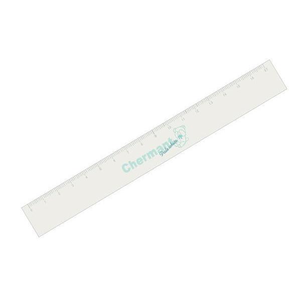 ティTF-5540328PW　【オリジナル】スリム定規【17cm】【ペールホワイト】【文房具】【定規...