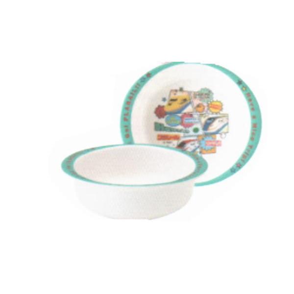 スケ455988　【タカラトミー】【プラレール】メラミン製ボウル【電車】【でんしゃ】【新幹線】【しん...