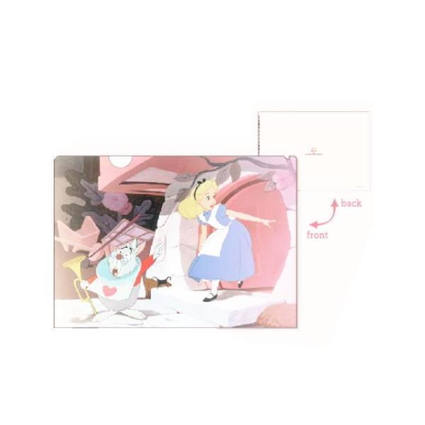 マリMDAF-071  【日本製】【ディズニーキャラクター】クリアファイル【アリスと白うさぎ】【不思...