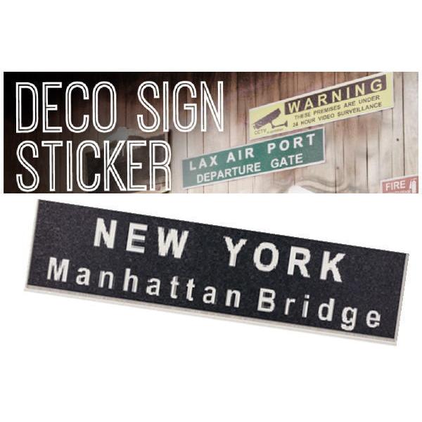 ショ151829 【アメリカン雑貨】デコサインステッカー【NY】【NEWYORK】【ニューヨーク】【...