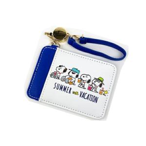 マリSPZ-1554 【スヌーピー】【SNOOPY】シングルパスケース【バケーション】【ウッドストック 】【ピーナッツ】【すぬーぴー】【アニメ】【キャラクター】【定…