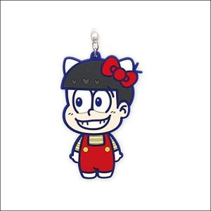おそ松さん サンリオ ビッグラバーキーホルダー おそ松 キティちゃん