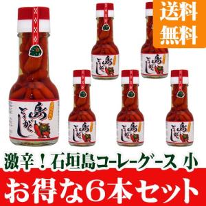 送料無料　みどり物産　島とうがらしコーレーグース ６５ｍｌ　お得な６本セット｜ishigakijimanoukatai