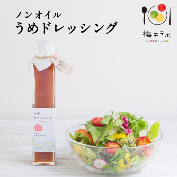 梅干ラボ うめドレッシング 200ml 調味料 ドレッシング サラダ ノンオイル