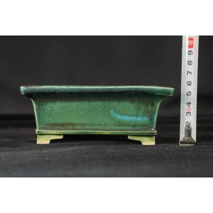 現代小鉢：鴻陽 楕円鉢 11.5cm【現品】 : 遊恵盆栽 Yahoo!店 - 通販