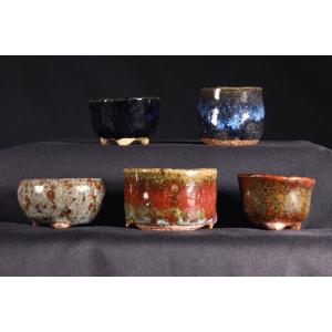 現代小鉢：平安虹泉 足付丸鉢 9.2cm【現】*資材 へいあんこう