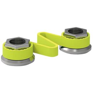 チェックリンクイエロー 4個セット 33mm 38mm 41mm｜ishii-shokai