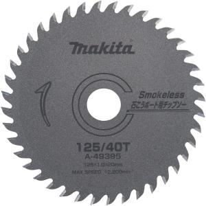 メール便可 マキタ チップソーブレード 125mm 40P A-49395 石こうボード用(薄刃)｜ishikana