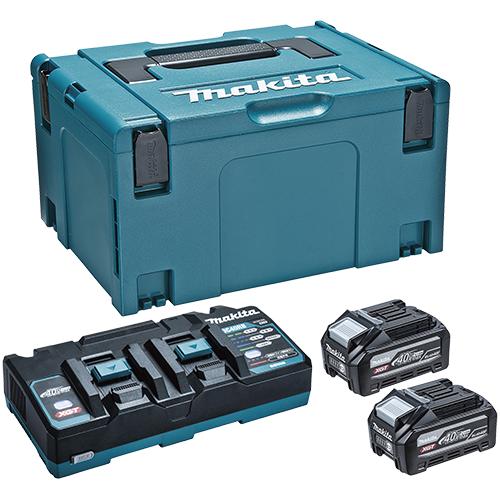 マキタ 40Vmax パワーソースキットXGT8 A-74837 (バッテリBL4040F×2本・2...