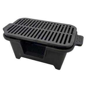 尾上製作所(ONOE) 鉄鋳物こんろ角型 CI-1607 [キャンプ用品