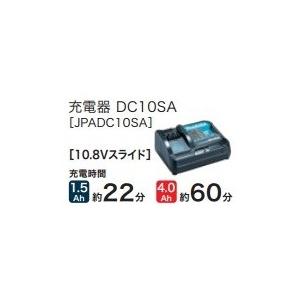マキタ　充電器　DC10SA　10.8Vスライド用