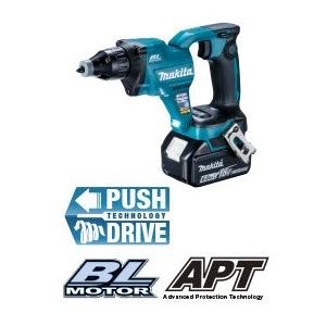 マキタ　18V　充電式スクリュードライバ　FS600DRG　青　(バッテリBL1860B・充電器DC...