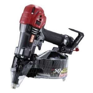 MAX 50mm常圧釘打ち機 マックス MAX 高圧コイルネイラ HN-50N4(D)-R マイスターレッド