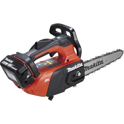 マキタ 18V 充電式チェンソー 200mm MUC258DZR3 赤 本体のみ(バッテリ・充電器別...