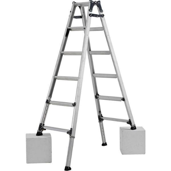 ALINCO アルインコ 伸縮脚付はしご兼用脚立 PRW-180FX 6尺 幅広踏ざん60mm