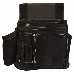 侍BLACK × ふくろ倶楽部 SRBF-9 釘袋 墨坪差付 腰袋 : 石田金物 侍BLACK × ふくろ倶楽部 SRBF-9 釘袋 墨坪差付 腰袋 : 石田金物