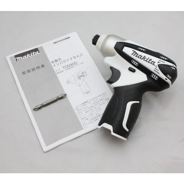 数量限定 マキタ 充電式インパクトドライバ 10.8V TD090DZW 白 本体のみ(バッテリ・充...