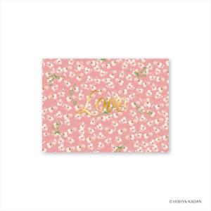 ダイゴー グリーティングカード 日比谷花壇グリーティングカード  カスミソウ N7706