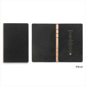 KNOX オーセン システム手帳 フラップ留めタイプ ブラウン ミニ5サイズ