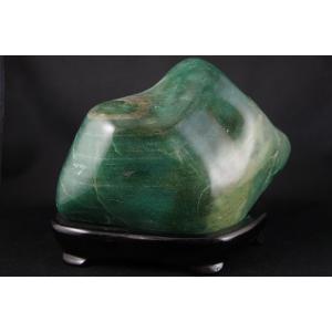 ミャンマー産黒翡翠 原石磨き1．16kg /jad-01 : 天然石専門店名取