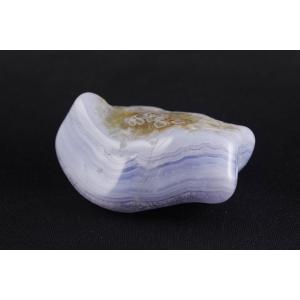 磯崎海岸産黒瑪瑙 原石磨き 389g /ag-03 天然石原石販売｜名取貴石