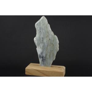 糸魚川産黒翡翠 原石磨き 190g /jad-21 : 天然石専門店名取貴石