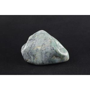 糸魚川産黒翡翠 原石磨き 190g /jad-21 : 天然石専門店名取貴石