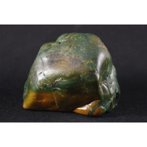 ミャンマー産黒翡翠 原石磨き1．16kg /jad-01 : 天然石専門店名取