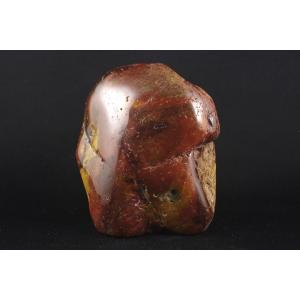 ミャンマー産黒翡翠 原石磨き1．16kg /jad-01 天然石原石販売