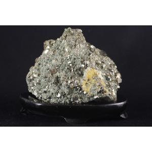 糸魚川産黒翡翠 原石磨き 190g /jad-21 天然石原石販売｜名取貴石