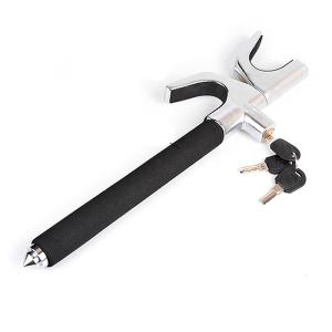 車 ハンドルロック 盗難防止 最強 傷防止 スペアキー3本 取付簡単 ステアリング セキュリティ 防犯 対策 リレーアタック 安全 ガラスハンマー Dorulock