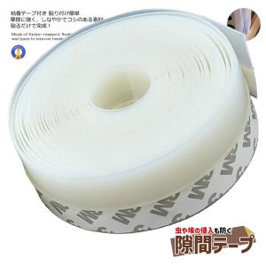 隙間テープ 半透明 6m ドア 窓 すきま 防...の詳細画像4