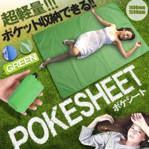 ポケットピクニックシート グリーン レジャーシート