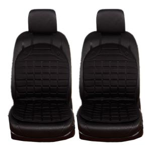 ヒーター車用座席シート 運転助手席セット すぐに座席が暖まる 温度調節 デザイン 内装 カー用品 人気 車中泊 12V HILWOET-TWOS