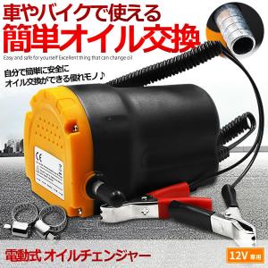 電動式 オイルチェンジャー 上抜き方式 12V バッテリー専用 バイク 自動車 オイル交換 DEOILCH