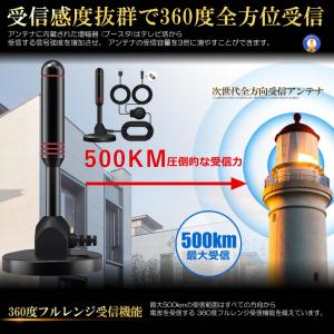 室内アンテナ テレビ TV 最強 テレビアンテ...の詳細画像3