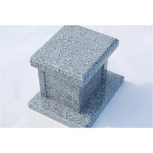 ペット用墓石(御影石)★006　幅20cm奥行き25cm高さ18.5cm　字彫あり（〜5文字まで）+影彫あり