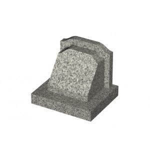 ペット用墓石(御影石)★008　幅35cm奥行き29cm高さ29cm　字彫あり（〜5文字まで）+影彫あり