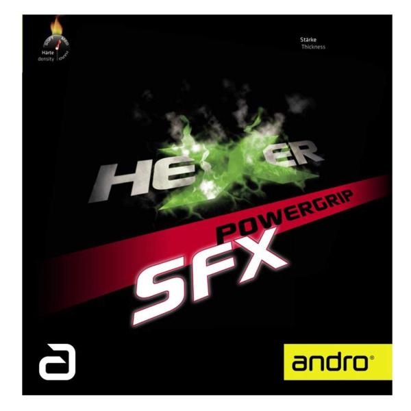 andro アンドロ HEXER POWERGRIP SFX 卓球 ラバー ヘキサーパワーグリップ ...