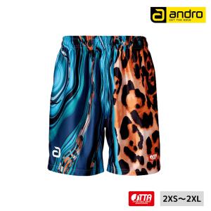 andro アンドロ フルデザインショーツ S FULL DESIGN SHORTS 卓球ユニフォーム 短パン 2026年春夏新作